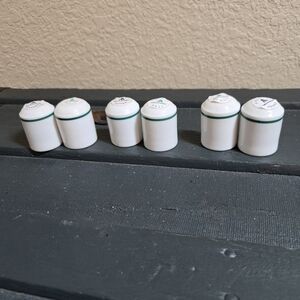 Mini Mexicana Salt And Pepper Shakers Lot Of 6 Unopened